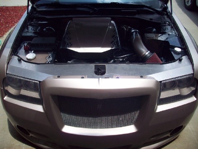 Custom Radiator Core Support Cover 05-10 Chrysler 300, 300C